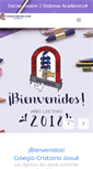 Mobile Screenshot of colegiocristianojosue.com